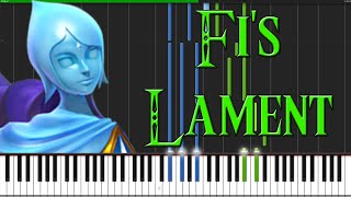 Fi's Lament - The Legend of Zelda: Skyward Sword [Piano Tutorial] (Synthesia)