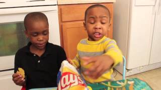 Zay Zay Jojo Tasting Chicken And Waffles Flavored Chips