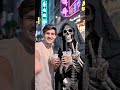 Midnight Bubble Tea with the Grim Reaper 👻🧋 | Neon Night Vlog #viral #rl #trending #explore #shorts
