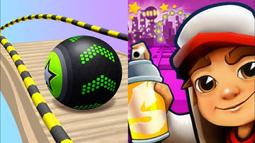 Going Balls Speedrun vs Subway Surfers - Android, ios Gameplay Level Ep-9