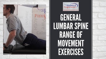 General Lumbar Spine Range of Movement exercises: Mobility exercises for a stiff painful low back
