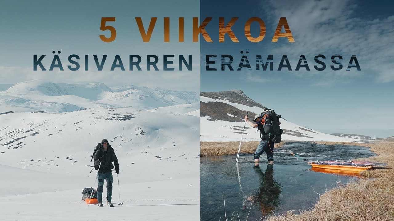 Talvesta kesään - 5 viikon vaellus Käsivarren erämaassa