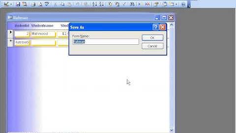 MS Access 2003 Part 37) Database in Dari / Farsi Omar Akbari