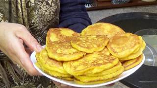 Тыквенные оладьи/ БЫСТРО, ВКУСНО, СЫТНО Тыквенные оладьи/ БЫСТРО, ВКУСНО, СЫТНО