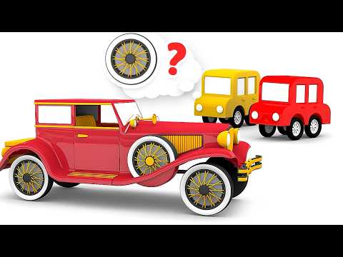 Los 4 coches van a construir un coche retro