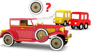 Los 4 coches van a construir un coche retro