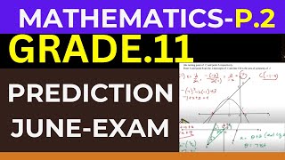 2024 Grade 11 Mathematics  Paper 2  Prediction ThunderEDUC
