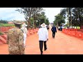 MUSEVENI walks through beautiful Kampala roads, drives to inspect Entebbe International Airport