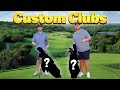 We got custom fit for brand new golf clubs