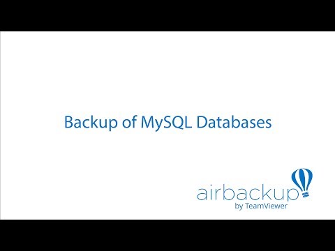 airbackup - MySQL