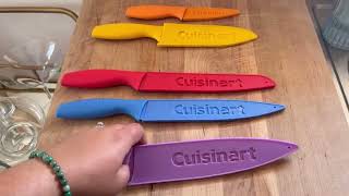 Color Coded Quality Knives - Cuisinart 12 piece set review