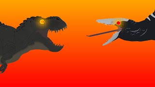 Vastatosaurus Rex vs skull crawler