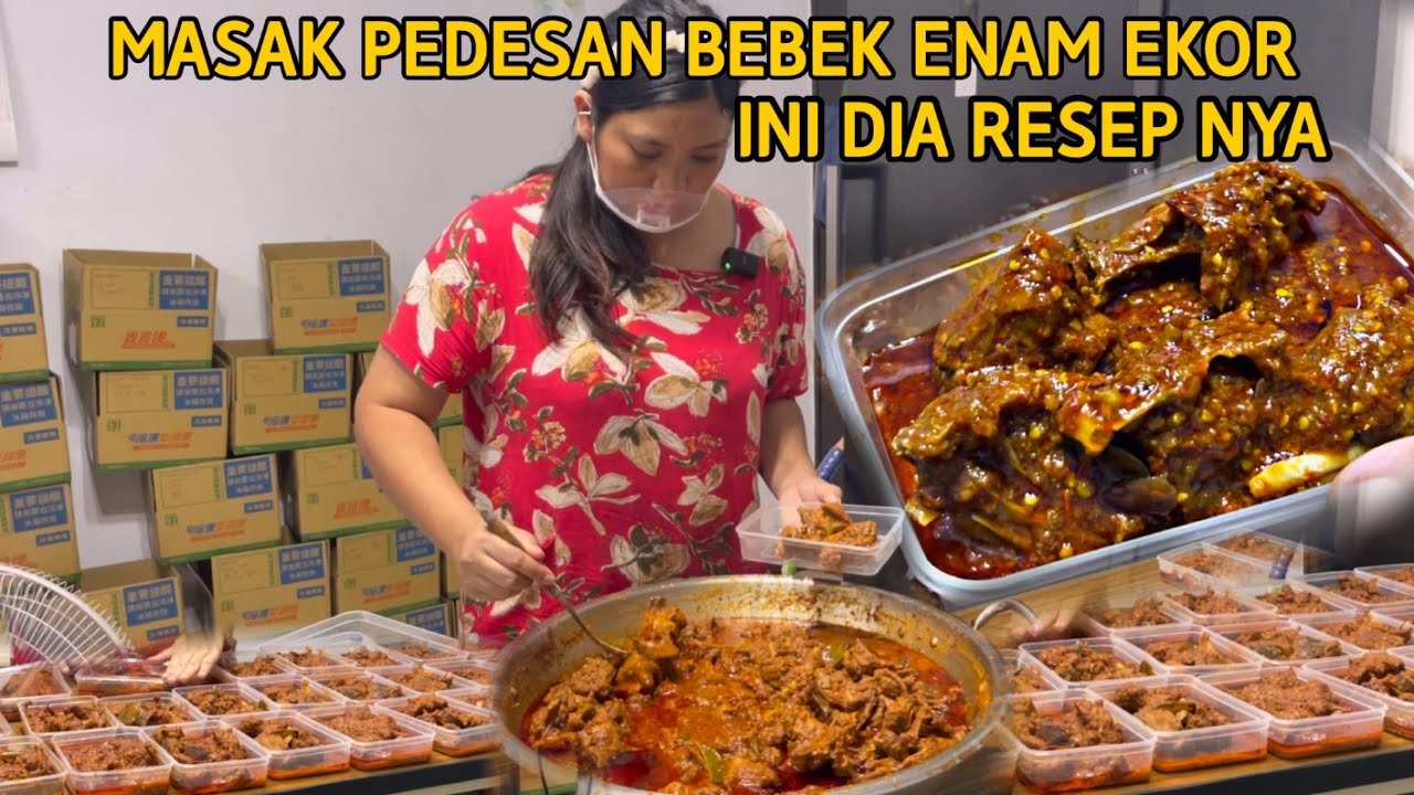 JUAL PEDESAN BEBEK ENAM EKOR DI TAIWAN INI DIA RESEP RAHASIA NYA