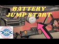 Citroen C4 Grand Picasso Diesel  Battery Jump Start Location