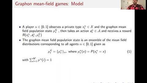 Sequential decomposition of graphon mean field games