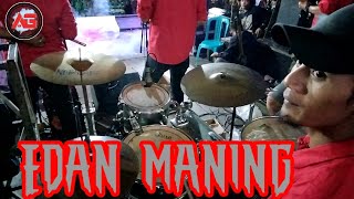 DRUM CAM (BANG RHEY EKA DRUMER) || EDAN MANING || SYIFA NADA LIVE SEMBUNG PAMULIHAN