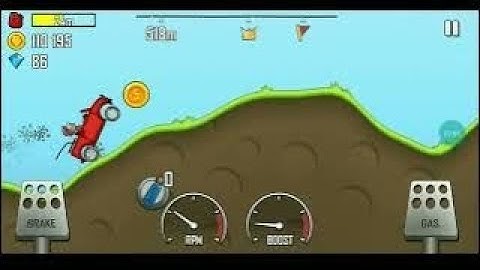 Hill climb Racing - Gameplay walkthrough part 1 - Jeep [ iOS, Android]