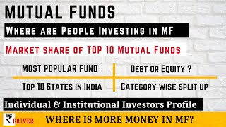 Mutual fund analysis | most popular debt or equity top 10 states
category wise split up