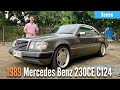 1989 Mercedes Benz 230CE W124 Coupe (C124) Review