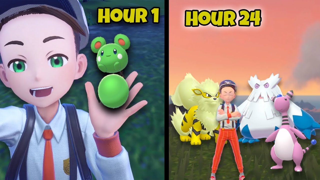 24 HOURS To Shiny Hunt Every Pokémon Starting With The Letter "A" In Pokémon Scarlet & Violet