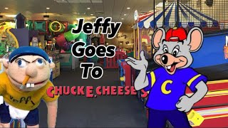 Jeffy goes to Chuck E. Cheese