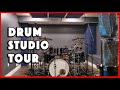 Home Recording Studio Tour (drum studio tour)