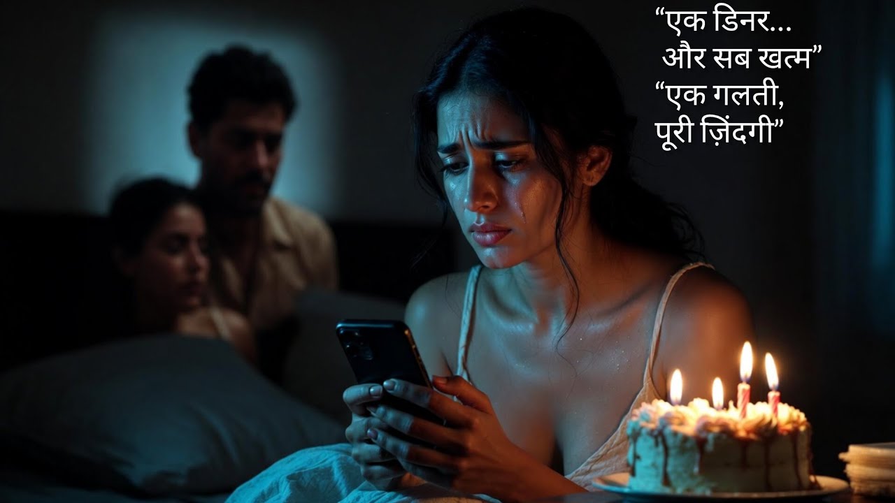 एक डिनर…एक छोटा-सा फैसला…और उसकी कीमत — पूरी ज़िंदगी 💔 #HindiStory #EmotionalStory