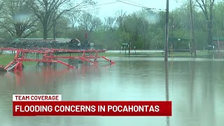 Black River continuing to slowly rise in Pocahontas