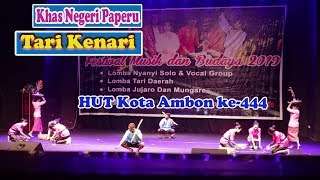 Tarian Kenari Anak-anak Negeri Paperu di HUT Kota Ambon ke 444