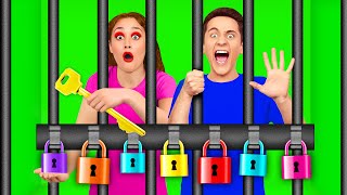 Escape Room Challenge | Funny Situations by KaZaZa Challenge