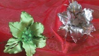 Цветы из ткани своими руками. Лилия на шпильке (1 часть вступление) Цветы из ткани своими руками. Лилия на шпильке (1 часть вступление)