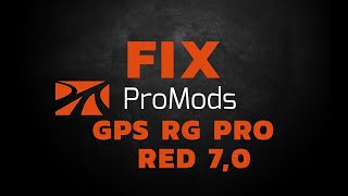 🚚🚚🚚🚚Euro Truck Simulator 2 GPS RG PRO  RED 7,0 Promods  FIX🚚🚚🚚🚚🚚