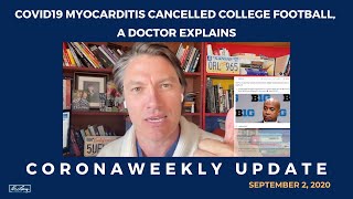 COVID19 Myocarditis Cancelled College Football, Doctor Explains