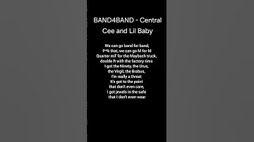 Thumbnail of BAND4BAND - Central Cee and Lil Baby#centralcee #lilbaby #band4band #lyrics #music #song #songlyrics