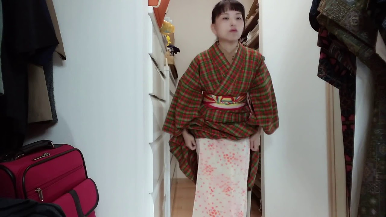 オレンジ系 チェック柄 着物 プロ監修】オレンジ色の着物レンタルガイド｜振袖や訪問着のコーデ術