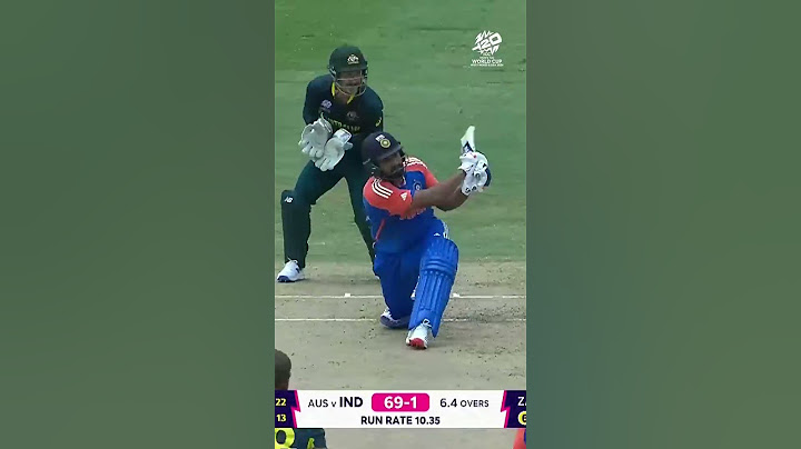 A ruthless Rohit Sharma knock 👊#T20WorldCup #AUSvIND #ytshorts #cricketshorts