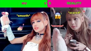 BLACKPINK MV VS REALITY!!😳✨ pt.1