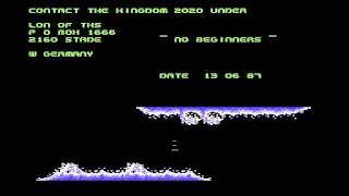 The Kingdom Stade - Greeting Card - C64 - 1987
