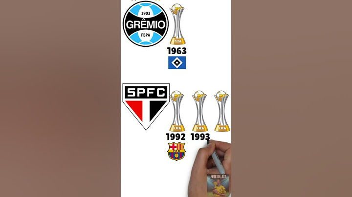 VEJA TODOS TIMES BRASILEIROS QUE GANHARAM O MUNDIAL DE CLUBES #shorts