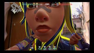 Valorant vyse 1v1 turns into insane showdown between two radiants!!