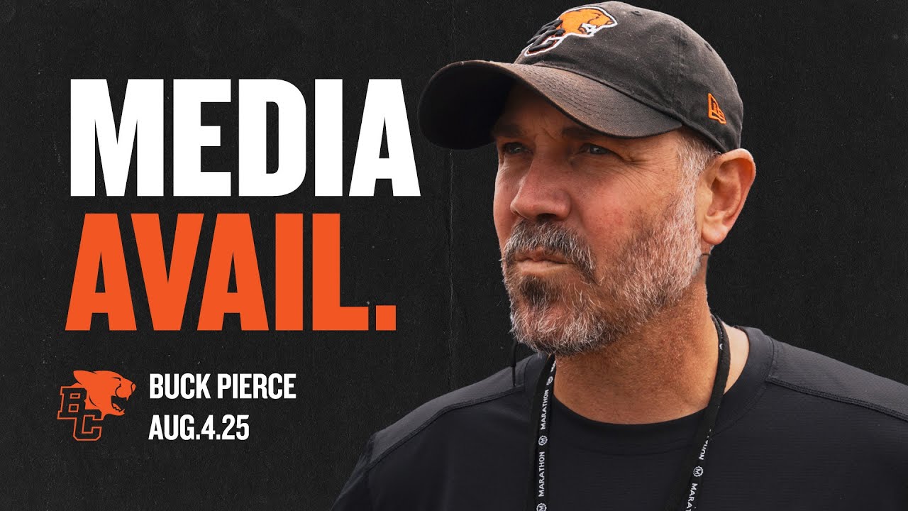 BC Lions Head Coach Buck Pierce | Post-Practice | August.4.25