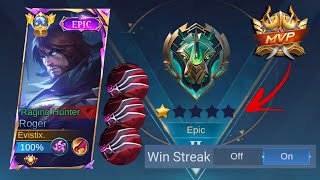 HOW TO PLAY ROGER IN NEW SEASON 32!!NEW BEST BUILD AND EMBLEM 2024 (Auto Winstreak in rank) | MLBB