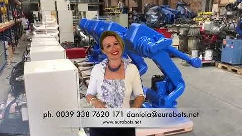 Motoman Yaskawa robot EH80 Nx100 controller at EUROBOTS