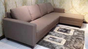 GHẾ SOFA VẢI| Sofa Góc L Bọc Vải Cao Cấp