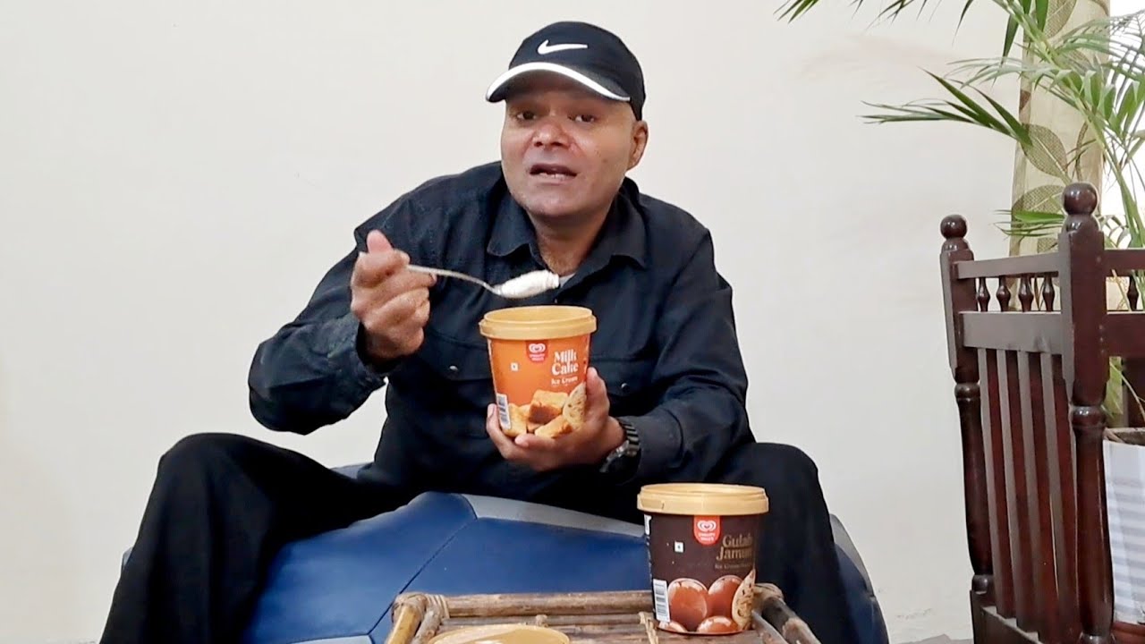 Kwality Wall's Gulab Jamun Ice Cream Milk Cake Frozen Dessert YouTube