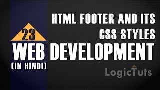 HTML Footer and its Css Styles