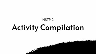 NSTP 2 - Finals Compilation