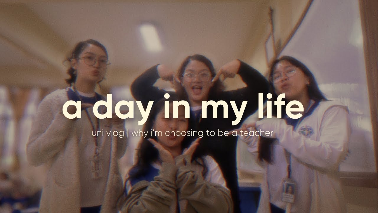 a productive day in my life | education student, birthdays & choosing teaching
