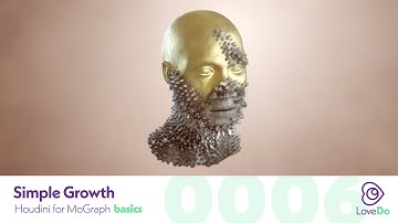 Simple Growth - Houdini For MoGraph Ep0007
