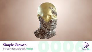 Simple Growth - Houdini For MoGraph Ep0007